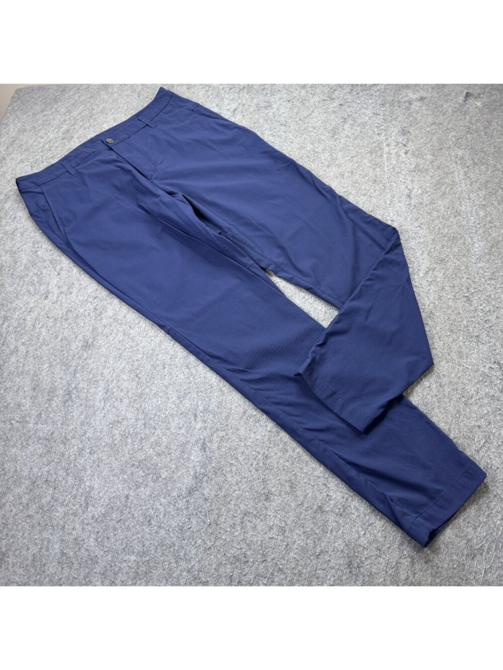Lululemon Commission Golf Pants Men 34 x 32 Blue Nylon Stretch LM5AS8S